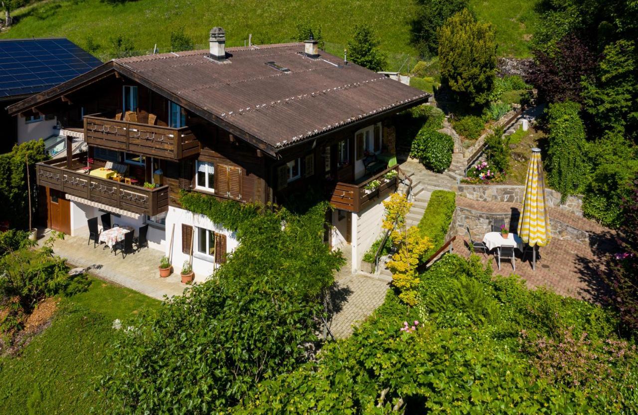 Ferienwohnung Selinda Niederried bei Interlaken Bagian luar foto
